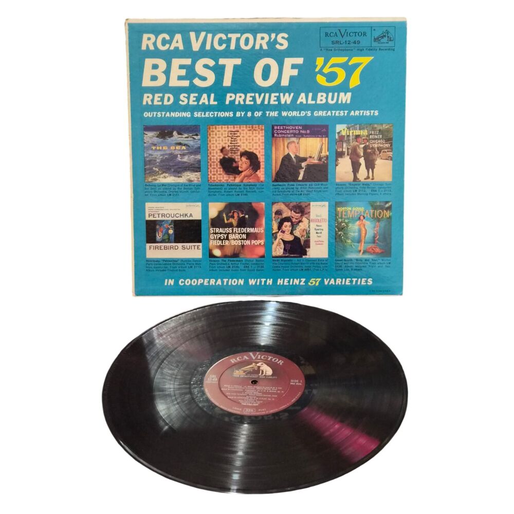 Vintage RCA Victor “Best of ’57” Preview LP – Red Seal Classical Sampler